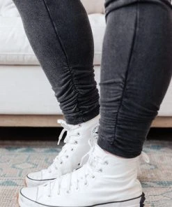 Ave Shops Essential Lounge Joggers In Black Lava