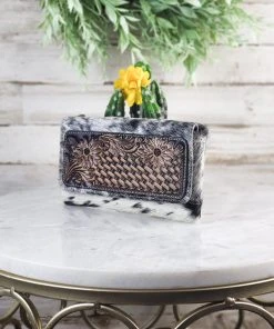 Myra Eternity Cowhide Tooled Wallet