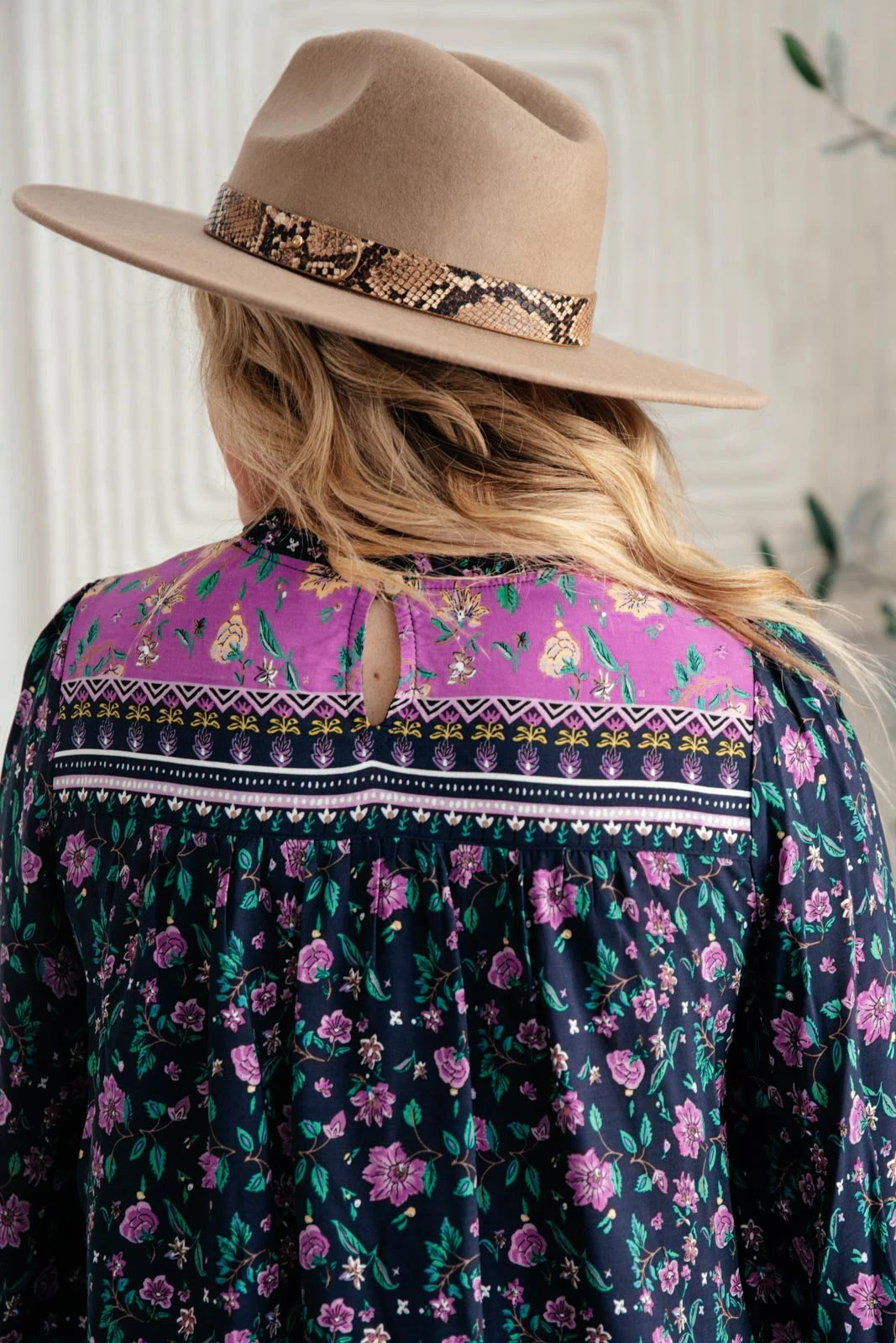 Ave Shops Women's Exquisite Beauty Floral Long Sleeve Blouse - Elegant Tops & Blouses 13 Ave Shops Long Sleeve Tops Exquisite Beauty Floral Blouse