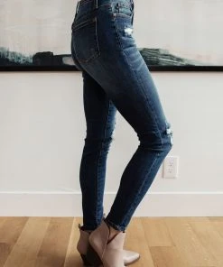 Ave Shops Feelin Warm Patch Jeans