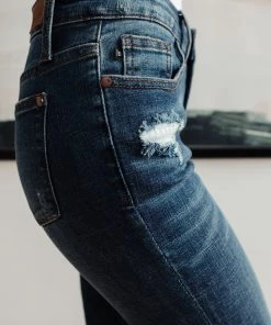 Ave Shops Feelin Warm Patch Jeans