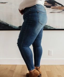 Ave Shops Feelin Warm Patch Jeans