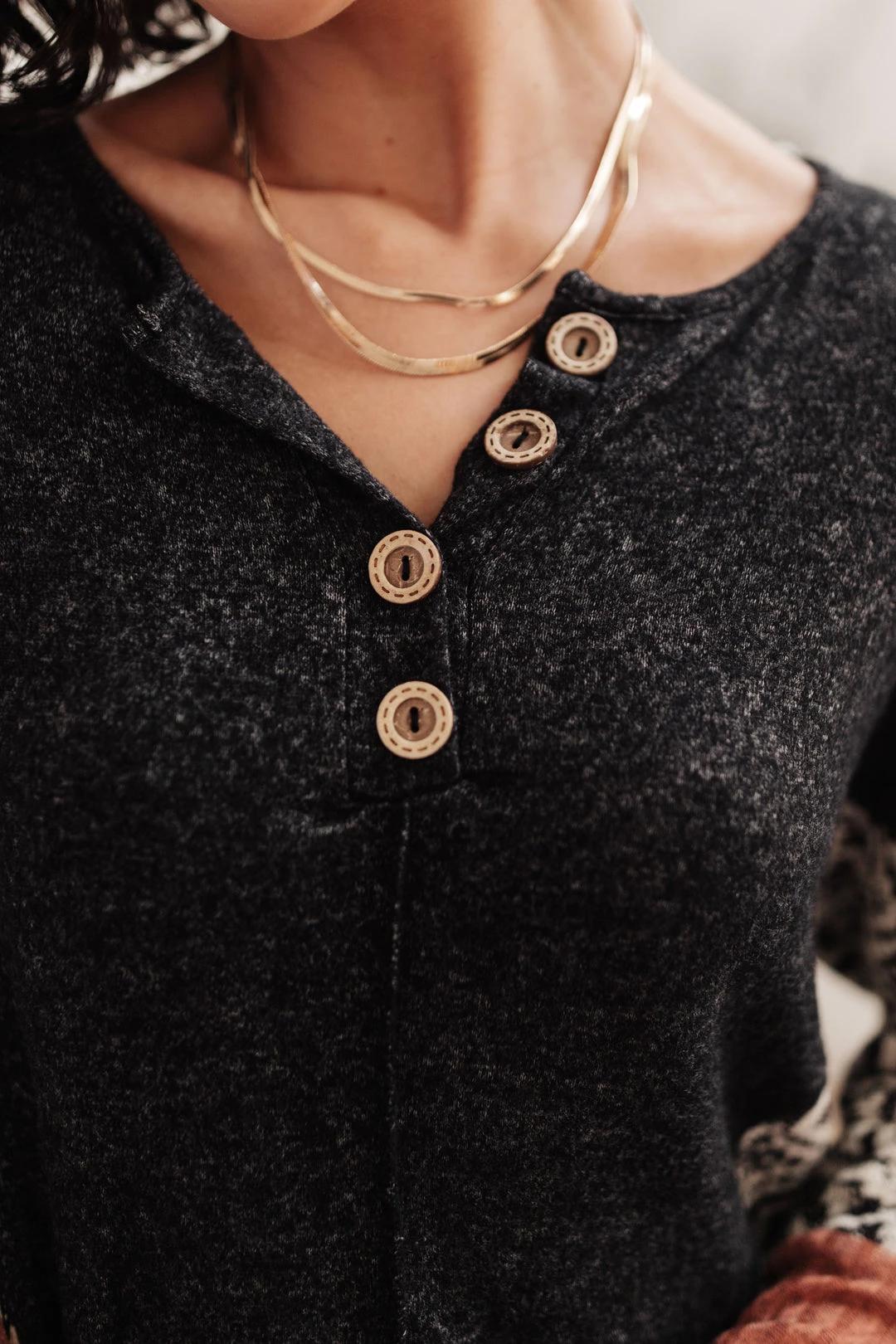 Ave Shops Feelin' Great Black Long Sleeve Top - Soft & Stylish Women's Tops 5 Ave Shops Feelin' Great Top In Black