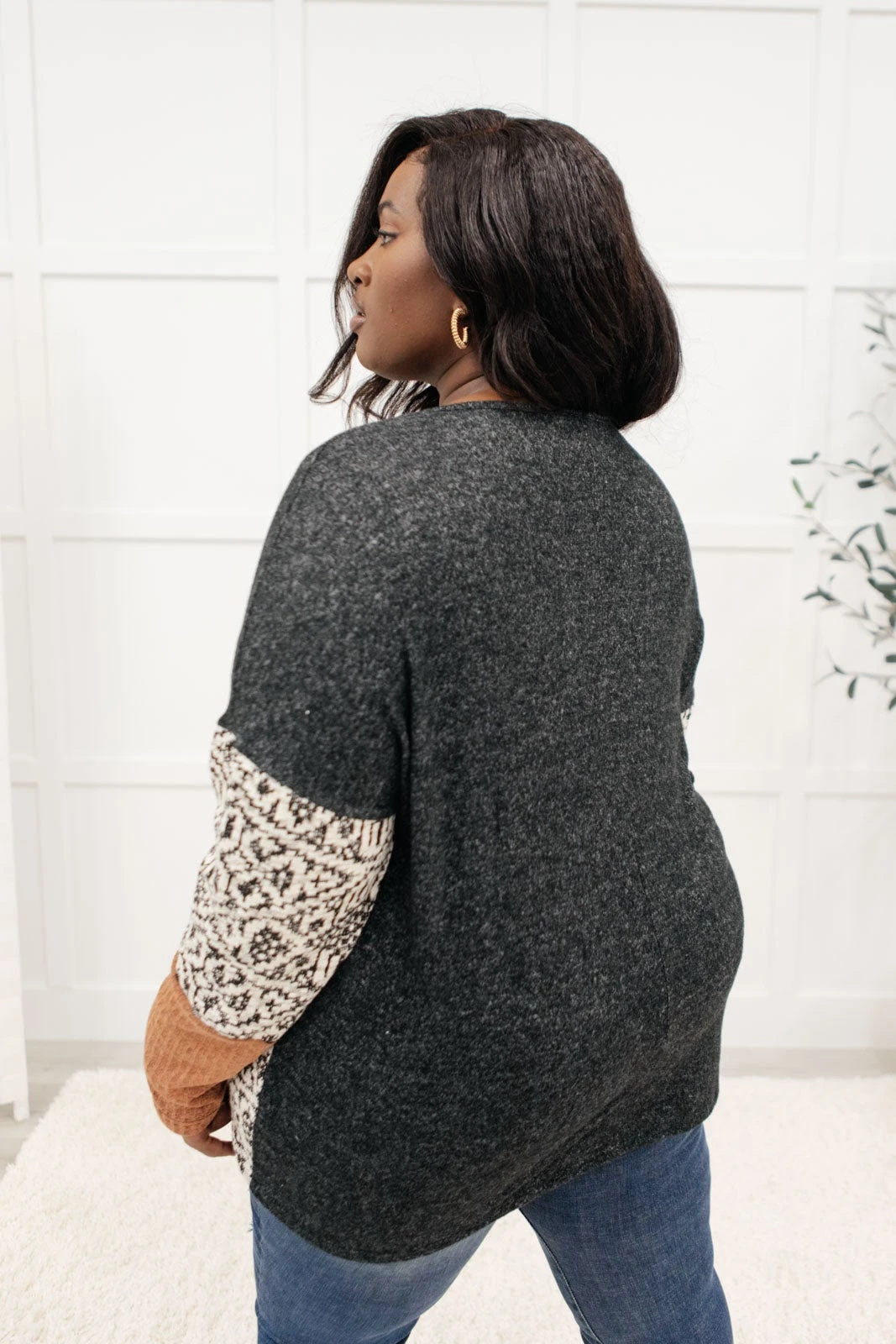 Ave Shops Feelin' Great Black Long Sleeve Top - Soft & Stylish Women's Tops 14 Ave Shops Feelin' Great Top In Black