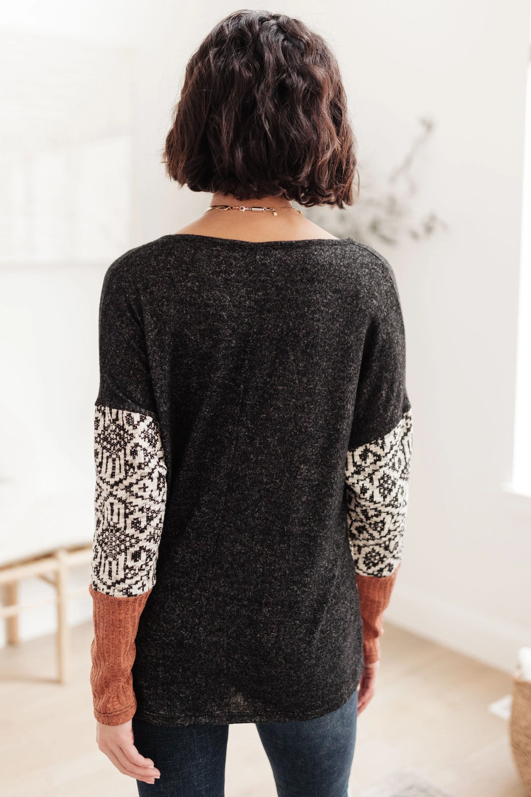 Ave Shops Feelin' Great Black Long Sleeve Top - Soft & Stylish Women's Tops 11 Ave Shops Feelin' Great Top In Black