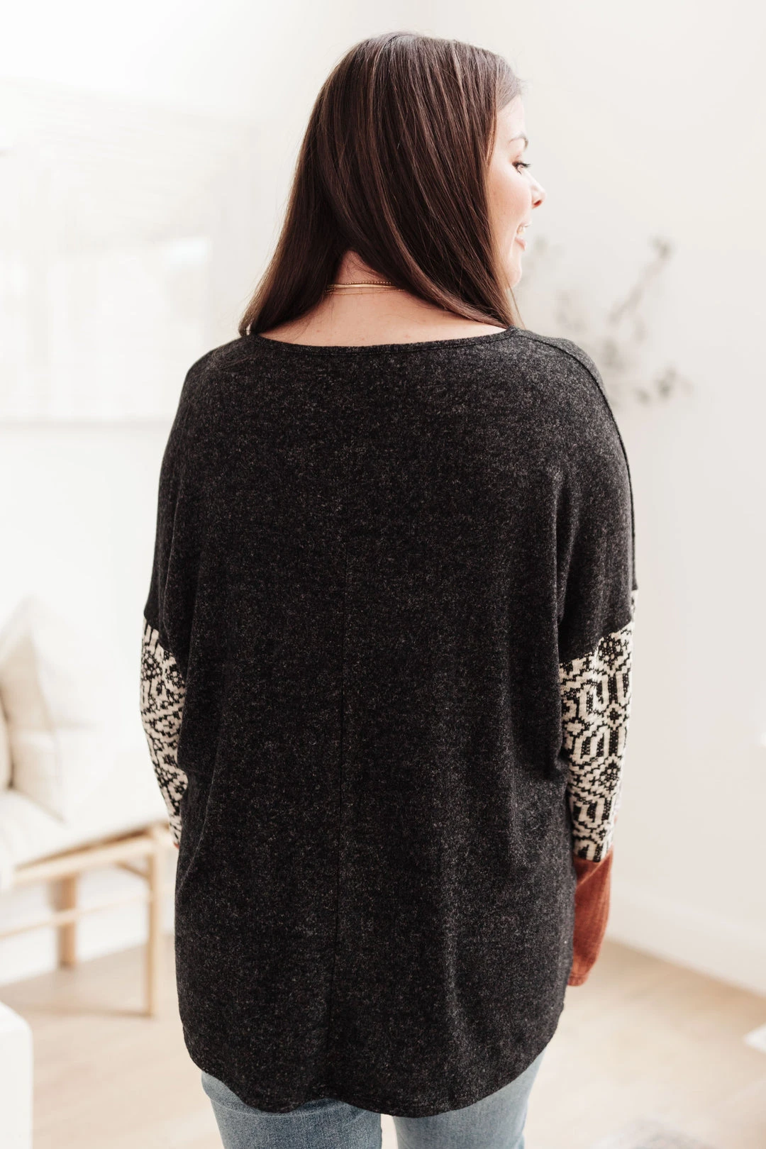 Ave Shops Feelin' Great Black Long Sleeve Top - Soft & Stylish Women's Tops 18 Ave Shops Feelin' Great Top In Black