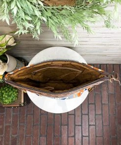 American Darling Feelin' Rustic Saddle Blanket Fringe Handbag