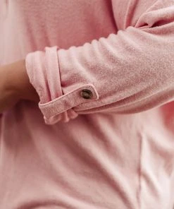 Ave Shops Clothing Feeling Cozy Top In Pink