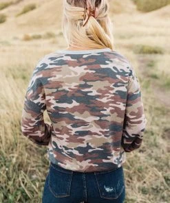 Ave Shops Find Me In The Woods Top Long Sleeve Tops