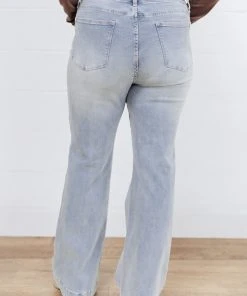 Ave Shops Fiona Hi-Rise Braided Waistband Jeans - Stylish Women's Bottoms & Jeans 43 Ave Shops Bottoms & Jeans Fiona Hi-Rise Braided Waistband Jeans