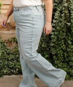 Ave Shops Fiona Hi-Rise Braided Waistband Jeans - Stylish Women's Bottoms & Jeans 58 Ave Shops Bottoms & Jeans Fiona Hi-Rise Braided Waistband Jeans