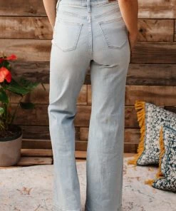 Ave Shops Fiona Hi-Rise Braided Waistband Jeans - Stylish Women's Bottoms & Jeans 65 Ave Shops Bottoms & Jeans Fiona Hi-Rise Braided Waistband Jeans