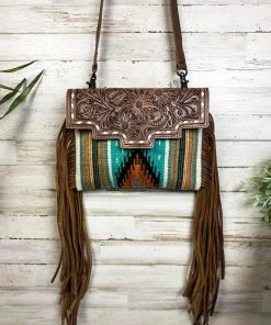 American Darling Floral Aztec Western Crossbody Handbag Handbags & Wallets