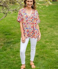 Ave Shops Clothing Floral Breeze Top