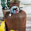 Blue Tortoise Jewelry Floral Cow Cutout Bracelet – Unique Handmade Jewelry for Women 1 Blue Tortoise Jewelry Floral Cow Cutout Bracelet