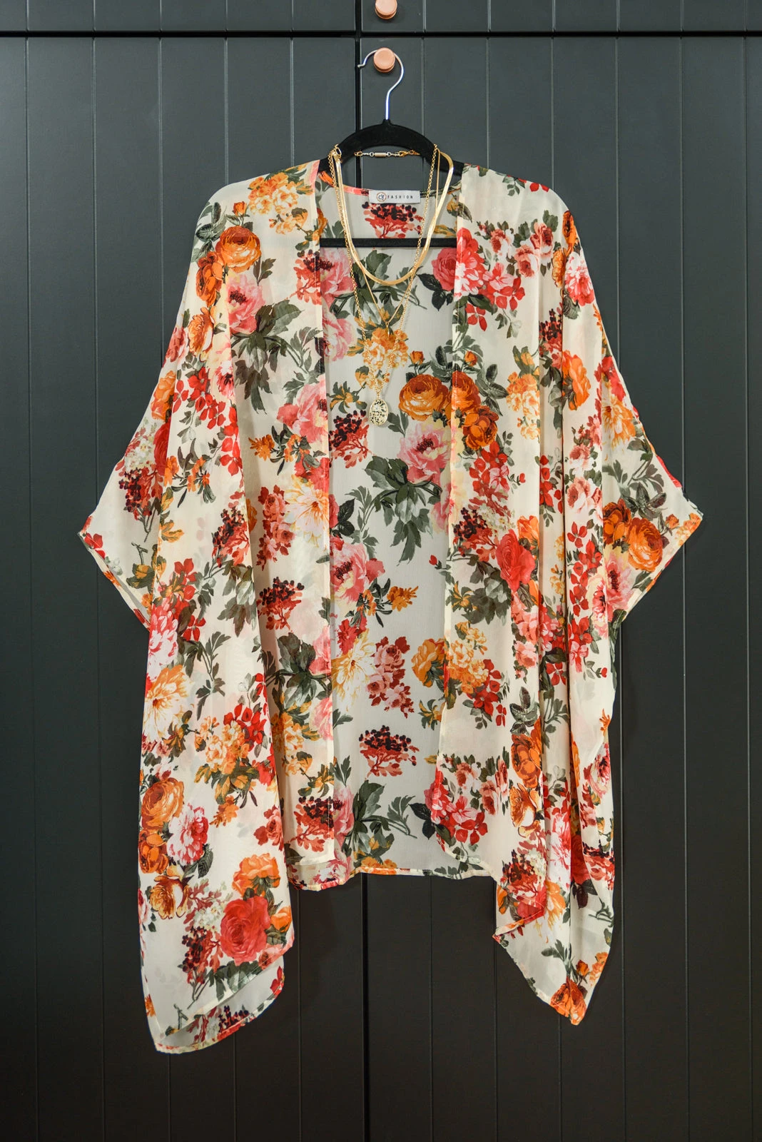 Ave Shops New Arrivals Flowers By The Lake Kimono - Stylish Short Sleeve Top 5 Ave Shops New Arrivals Flowers By The Lake Kimono