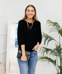 Ave Shops Flying Free Top In Black