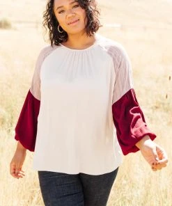 Ave Shops Fortuna Top In Mauve