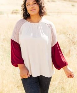 Ave Shops Fortuna Top In Mauve