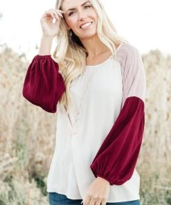 Ave Shops Fortuna Top In Mauve