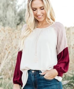 Ave Shops Fortuna Top In Mauve