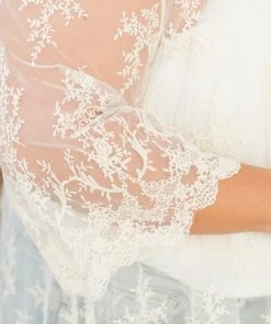 Ave Shops French Tea Lace Cardigan Clothing