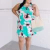 Ave Shops Dresses, Rompers, Jumpsuits Fresh Feels Tropic Dress