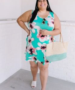 Ave Shops Dresses, Rompers, Jumpsuits Fresh Feels Tropic Dress