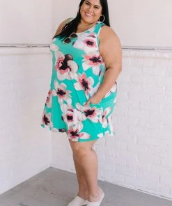 Ave Shops Dresses, Rompers, Jumpsuits Fresh Feels Tropic Dress