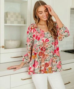 Ave Shops Full Bloom Shirt