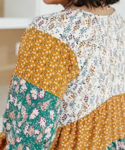 Ave Shops Garden Party Blouse - Elegant Long Sleeve Top for Women 33 Ave Shops Garden Party Blouse Clothing