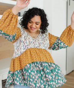 Ave Shops Garden Party Blouse Clothing