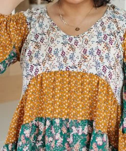 Ave Shops Garden Party Blouse - Elegant Long Sleeve Top for Women 27 Ave Shops Garden Party Blouse Clothing