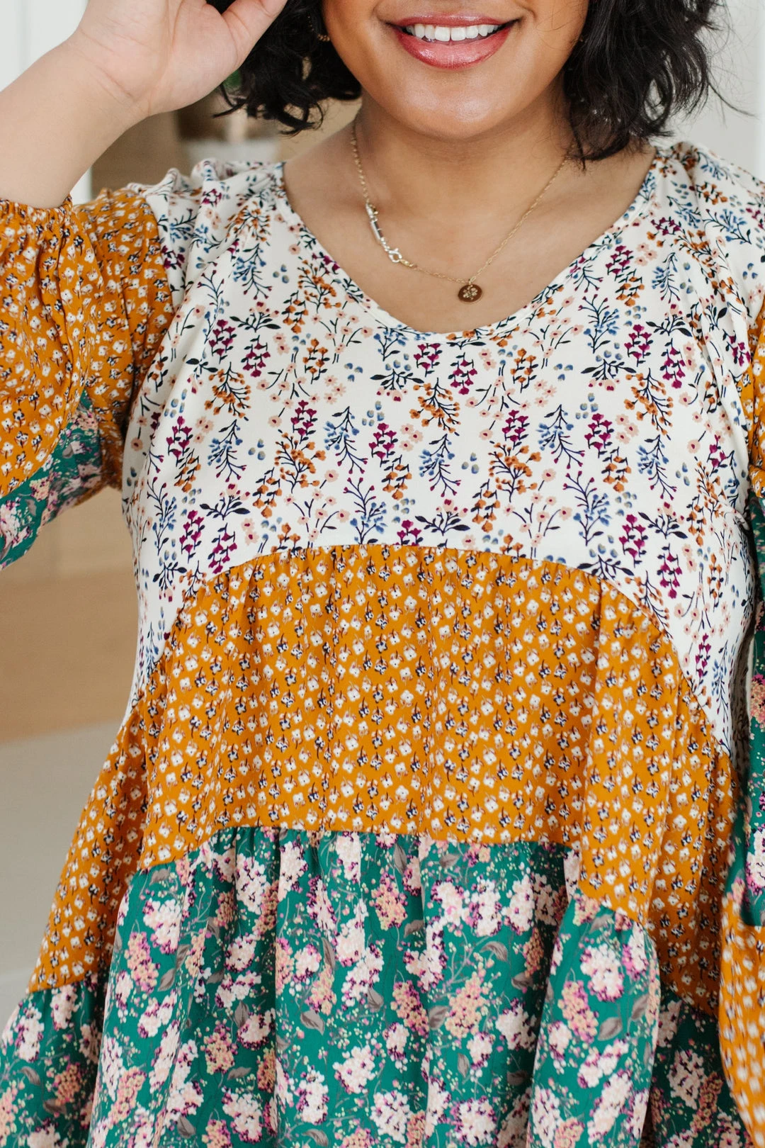 Ave Shops Garden Party Blouse - Elegant Long Sleeve Top for Women 10 Ave Shops Garden Party Blouse Clothing