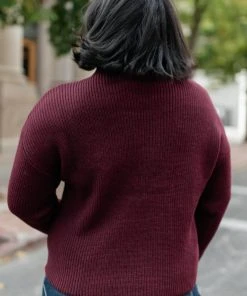 Ave Shops Genevieve Embroidered Sweater