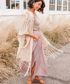 Ave Shops Mauve Get Away Maxi Skirt - Elegant Dresses, Rompers & Jumpsuits 24 Ave Shops Dresses, Rompers, Jumpsuits Get Away Maxi Skirt In Mauve