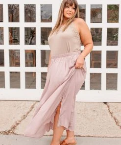 Ave Shops Mauve Get Away Maxi Skirt - Elegant Dresses, Rompers & Jumpsuits 26 Ave Shops Dresses, Rompers, Jumpsuits Get Away Maxi Skirt In Mauve