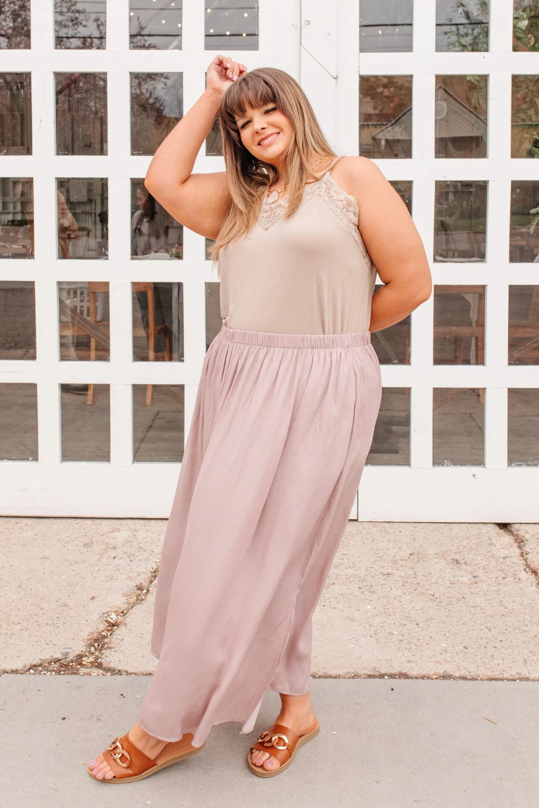 Ave Shops Mauve Get Away Maxi Skirt - Elegant Dresses, Rompers & Jumpsuits 7 Ave Shops Dresses, Rompers, Jumpsuits Get Away Maxi Skirt In Mauve