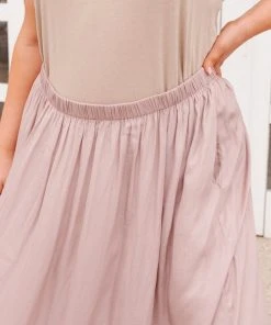 Ave Shops Mauve Get Away Maxi Skirt - Elegant Dresses, Rompers & Jumpsuits 31 Ave Shops Dresses, Rompers, Jumpsuits Get Away Maxi Skirt In Mauve