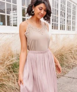 Ave Shops Mauve Get Away Maxi Skirt - Elegant Dresses, Rompers & Jumpsuits 25 Ave Shops Dresses, Rompers, Jumpsuits Get Away Maxi Skirt In Mauve