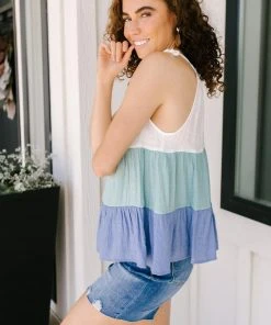 Ave Shops Clothing Gimme That Love Top In Aqua