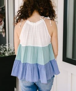 Ave Shops Clothing Gimme That Love Top In Aqua