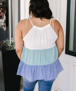 Ave Shops Clothing Gimme That Love Top In Aqua