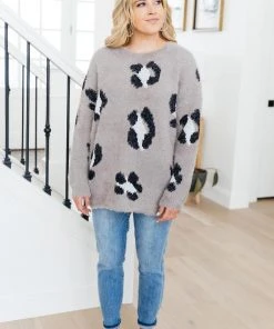 Ave Shops Cardigans, Sweaters, Outerwear Going Wild Sweater