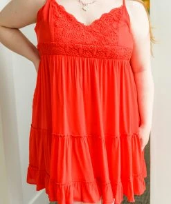 Ave Shops Got The Glow Dress In Red