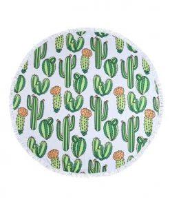 Wfs Round Cactus Beach Towel New Arrivals