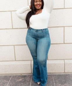 Ave Shops Bottoms & Jeans Happy In High Rise Flair Jegging