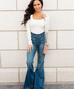 Ave Shops Bottoms & Jeans Happy In High Rise Flair Jegging