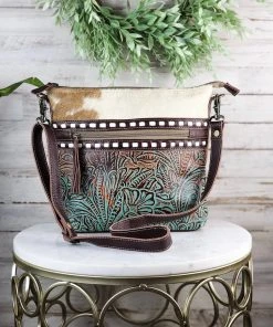 Myra Handbags & Wallets Harmony Florals Crossbody Handbag