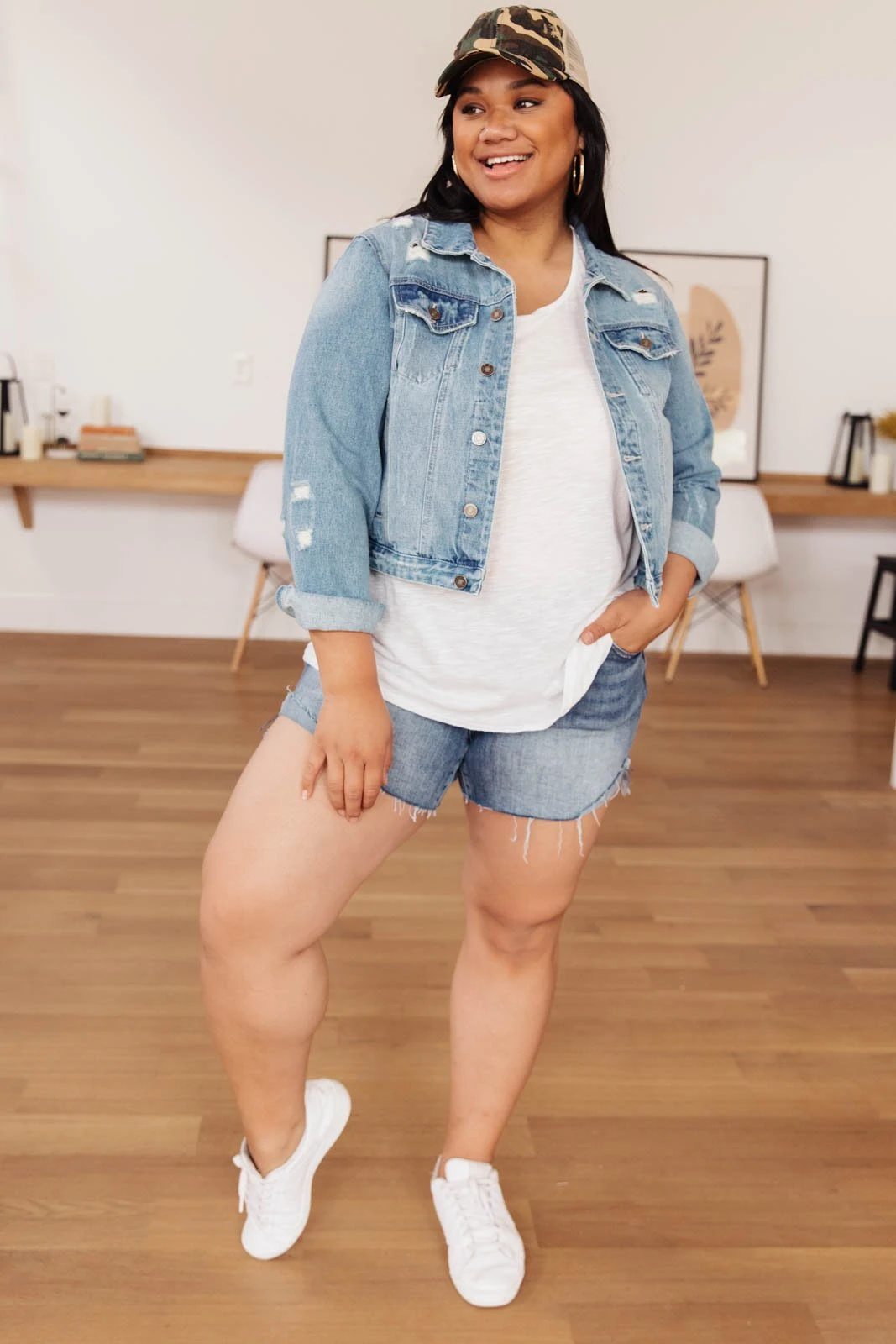 Ave Shops Heather Weather Ivory Tank Top - Soft Short Sleeve Blouse for Women 9 Ave Shops Clothing Heather Weather In Ivory Tank